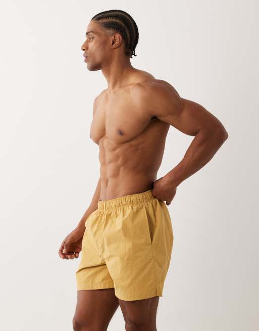 ARKET swim short in yellow, 3 of 5