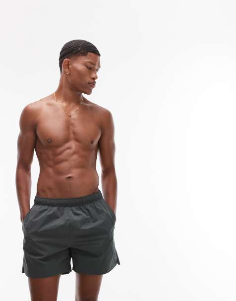 ARKET swim shorts in dark green - view 1
