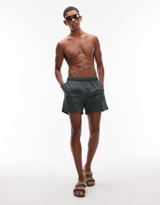 Arket Swim Shorts In Green