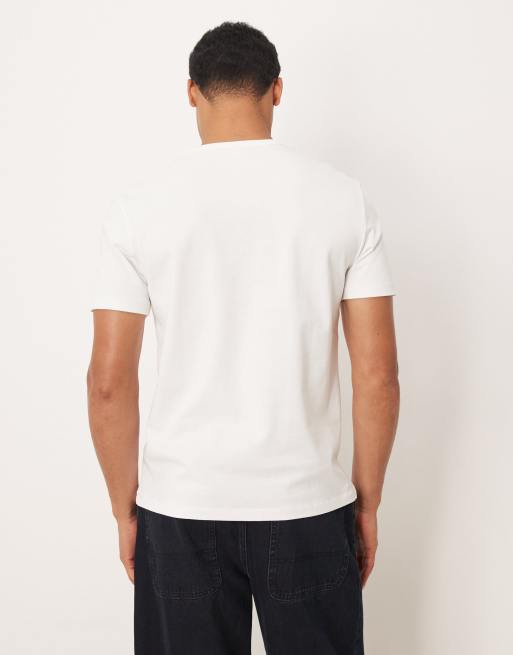 ARKET - T-shirt ajusté en coton épais - Blanc, 3 de 5