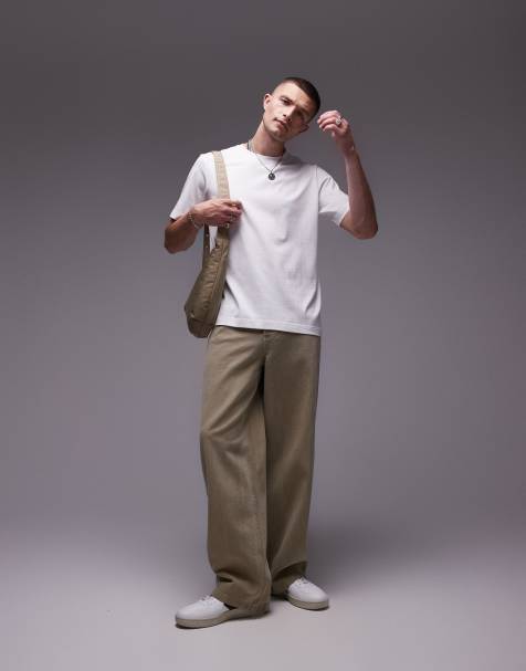 ARKET - T-shirt en jersey semi-épais - Blanc - view 1