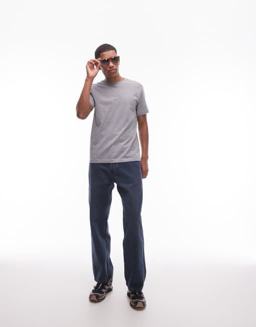 ARKET - T-shirt grigia in jersey, 4 di 4
