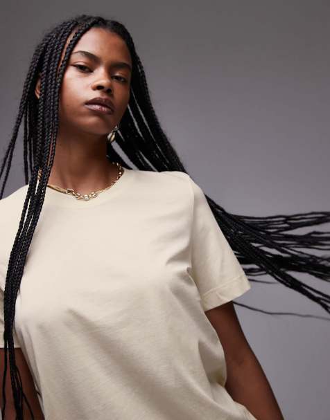 ARKET T-shirt in butter yellow - view 1