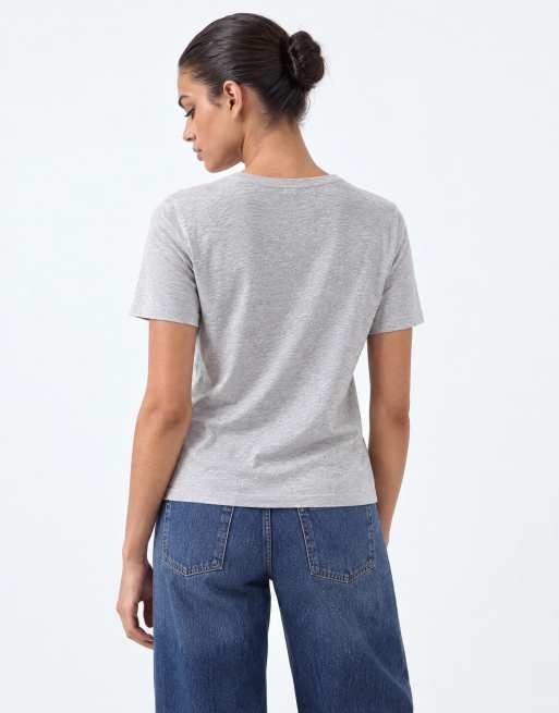 ARKET – T-Shirt in Grau meliert, 7 von 8