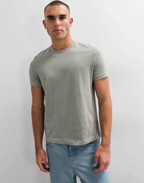 ARKET T-shirt in jersey color khaki - view 1