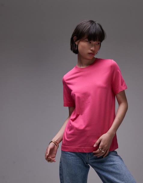 ARKET - T-shirt in roze - view 1