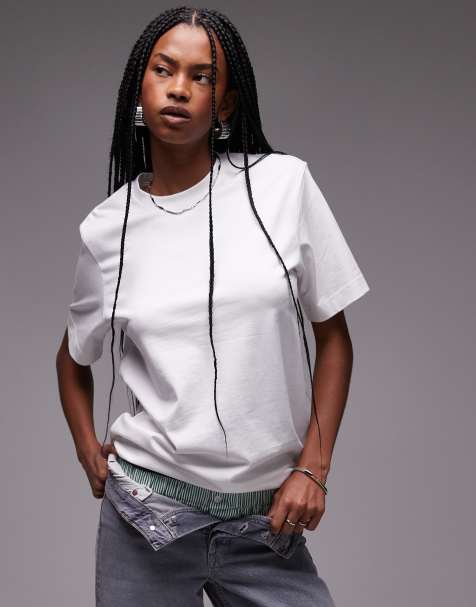 ARKET  t-shirt in white