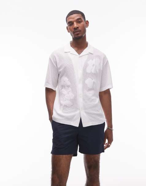 ARKET tailored swim short in navy - view 1