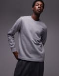 [Arket] ARKET terry jersey sweatshirt with pocket in grey M GREY