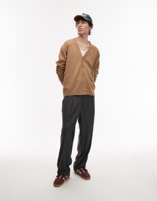 ARKET TEXTURED LIGHTWEIGHT KNIT CARDIGAN 
