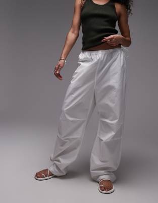 ARKET - Transparente Schlupfhose aus Popeline in Weiß
