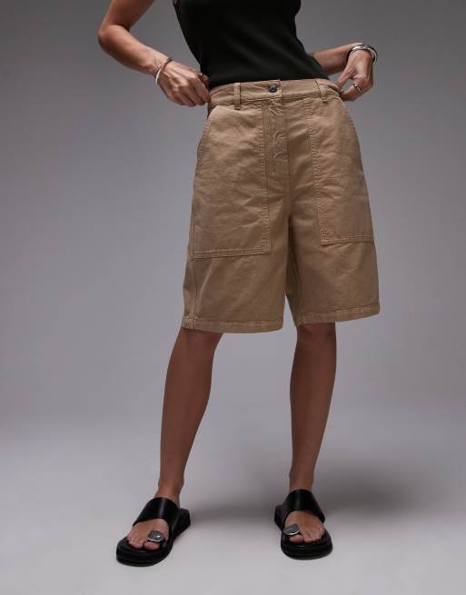 ARKET – Utility-Bermudashorts aus Baumwolle in Beige, 2 von 5