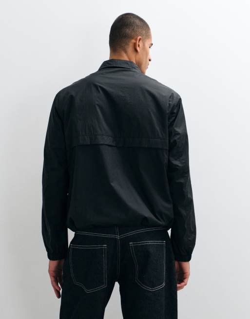 ARKET veste coach en nylon noire, 4 de 5