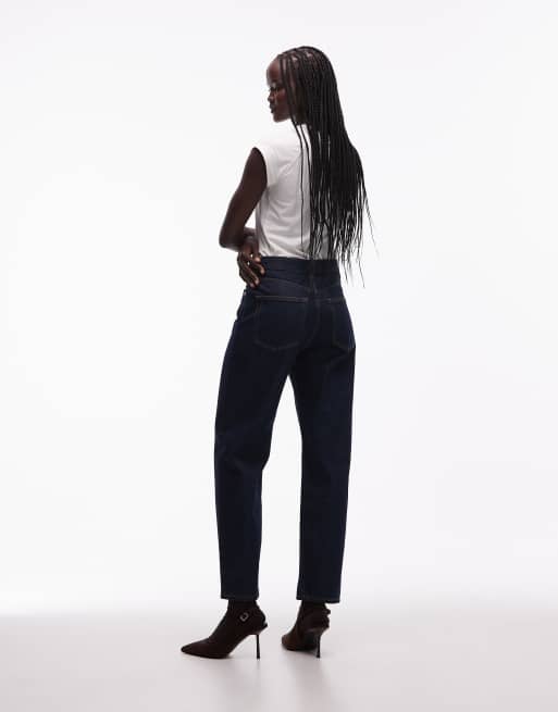 ARKET - Violet - Smalle jeans met ballonpijpen en indigo wassing, 3 van 5