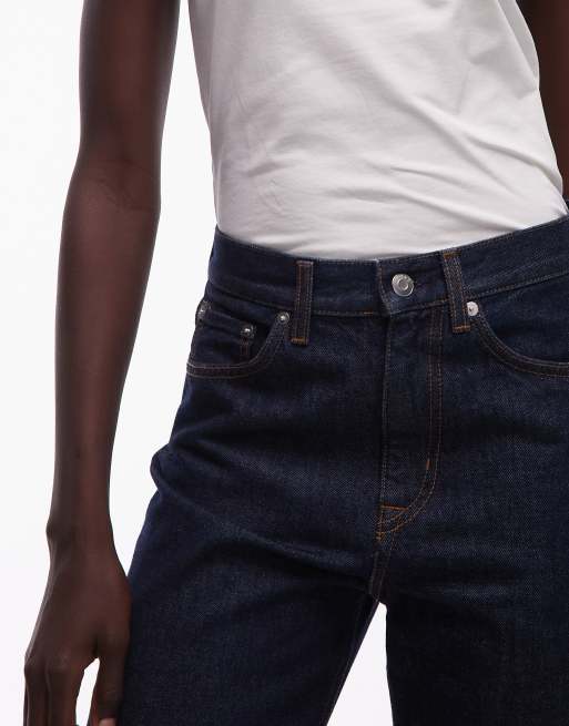 ARKET - Violet - Smalle jeans met ballonpijpen en indigo wassing, 5 van 5