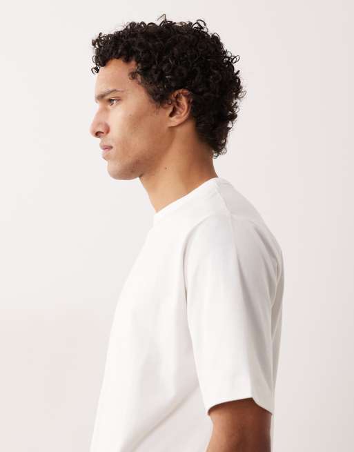 ARKET – Vit, kraftig t-shirt av jersey i oversize, 2 av 5