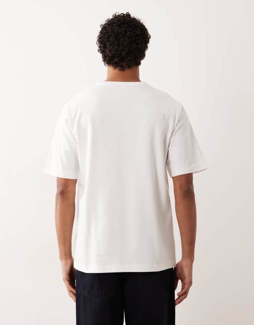 ARKET – Vit, kraftig t-shirt av jersey i oversize, 4 av 5