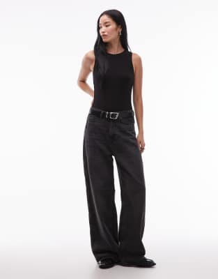 ARKET - Weicher Stretch-Body in Schwarz