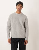 ARKET alpaca wool blend sweater in camel