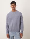 [Arket] ARKET wool blend oversized jumper in washed blue XL Washed blue