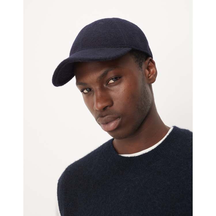 ARKET wool cap in navy | ASOS