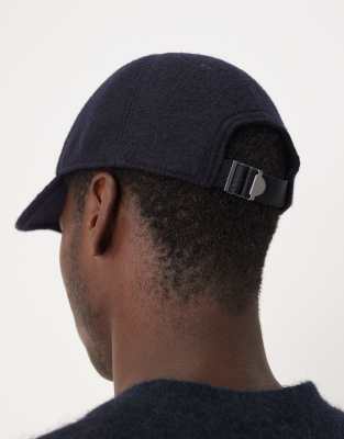 Arket Wool Cap In Blue