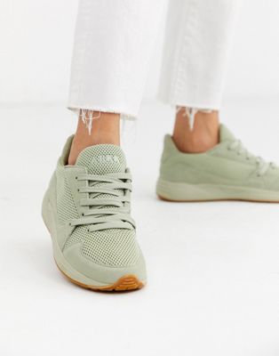 ARKK Copenhagen – Serinin – Mintgröna sneakers i mocka