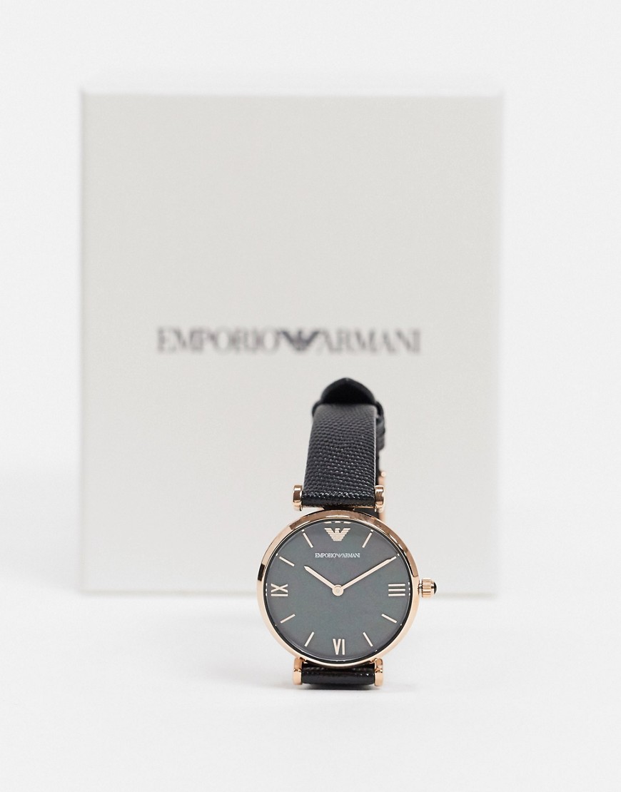 Armani – AR11060 – Klocka med svart armband