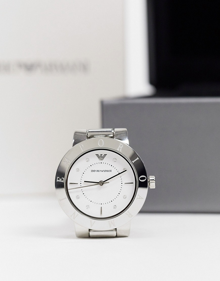 Armani AR11250 bracelet watch in silver