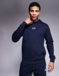 [EA7] Armani EA7 central logo full tracksuit in navy S ARMANI BLUE