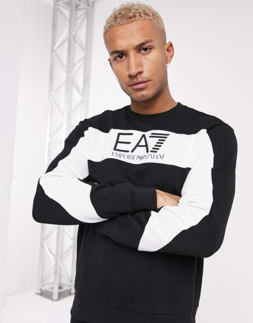 Emporio armani ea7 store central crew sweatshirt