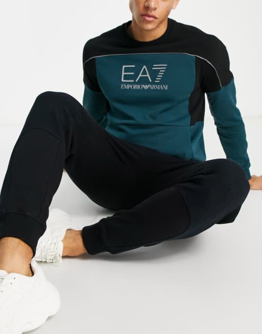 Ea7 control panel crew on sale sweatshirt