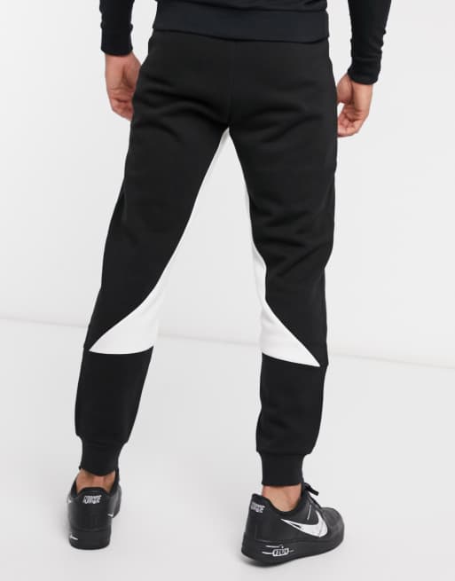 Emporio armani ea7 sales side panel fleece joggers