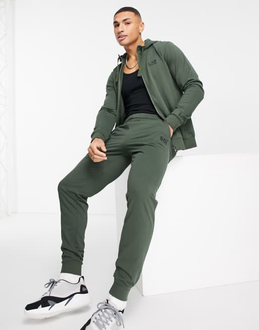 Armani sales tracksuit khaki