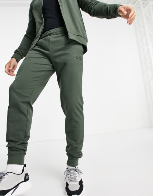 Armani hot sale tracksuit khaki