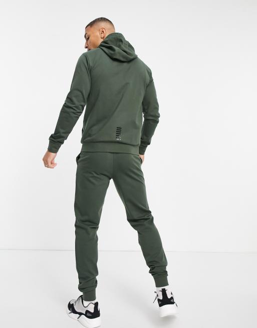 Emporio armani ea7 core hooded tracksuit hot sale