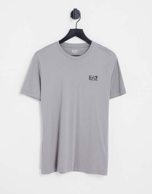 Armani – EA7 Core ID – Grå t-shirt med logga