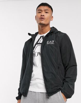 Armani EA7 Core ID hooded logo jacket 