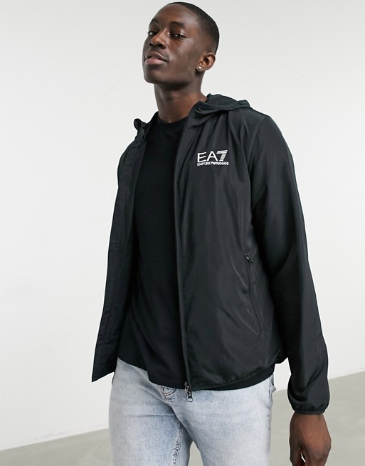 Armani EA7 core ID light jacket in black