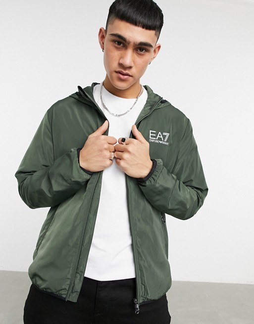 Armani EA7 core ID light jacket in khaki