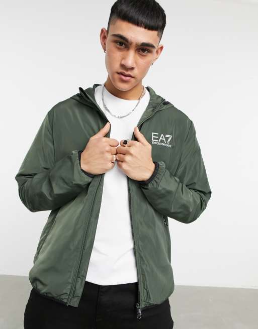 Armani EA7 Core ID light jacket in khaki ASOS