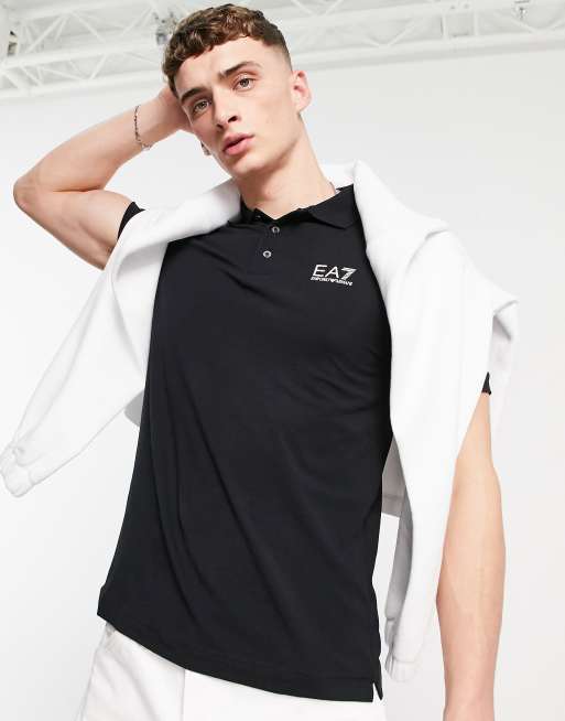 White ea7 outlet polo