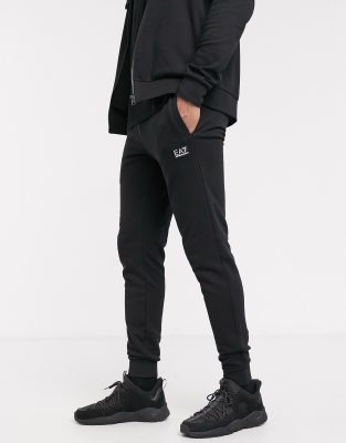 black ea7 joggers
