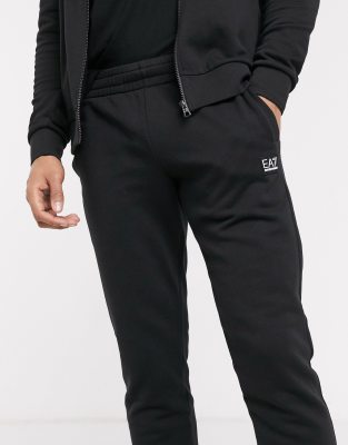 ea7 core id tracksuit black