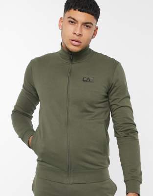 armani khaki tracksuit