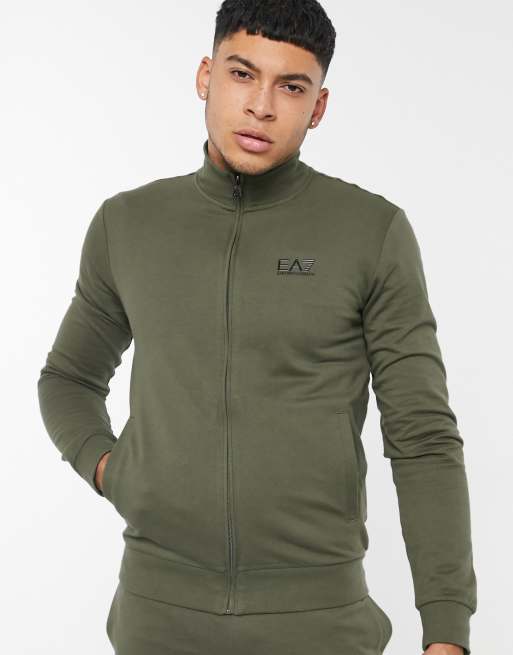 Khaki green best sale armani tracksuit