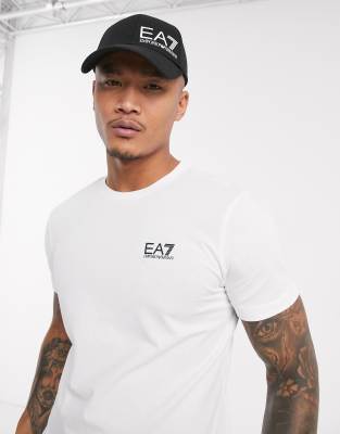 white ea7 t shirt