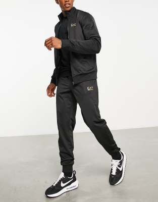 Ea7 hot sale tricot tracksuit