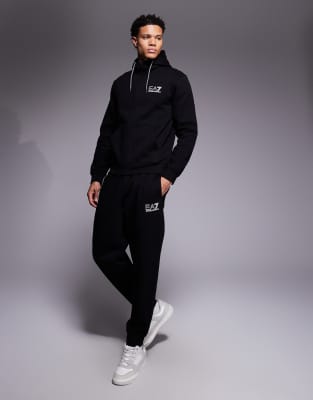 Armani EA7 - Ensemble de survêtement haute visibilité - Noir