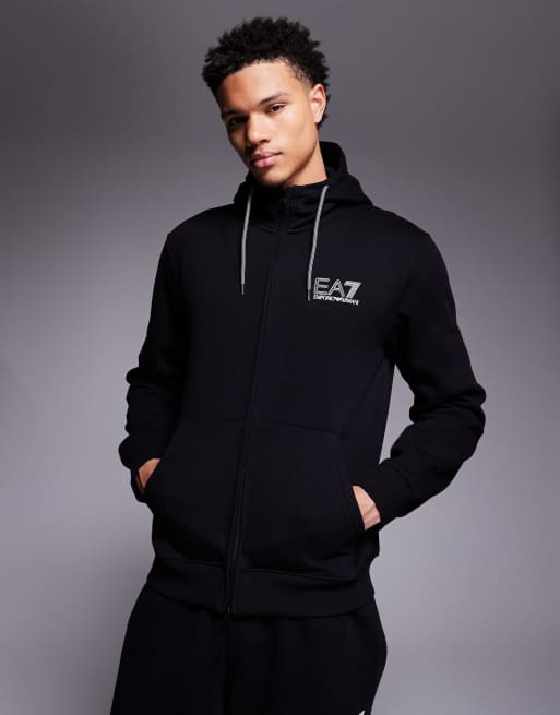 Armani EA7 - Ensemble de survêtement haute visibilité - Noir, 3 de 5